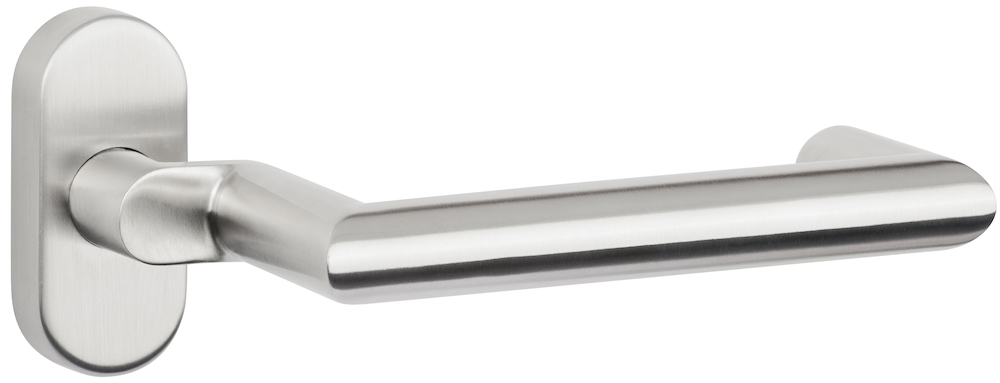 HERMAT FH Drücker-Halbgarnitur BASIC 08 1808.FH/2085, Edelstahl