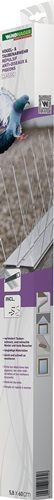 WINDHAGER Vogel- u.Taubenabwehr Classic 60cm lang,24 Spikes Alu.WINDHAGER