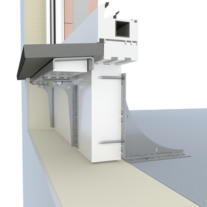 KNELSEN Thermo-Steinfensterbankhalter T-SFBH-begehbar 130-165