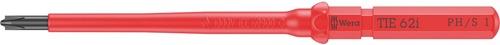 WERA Wechselklingen KK VDE 62 i PH/S TiE PH/S 1 L.157mm Black Point 6-kant-Antrieb9mm