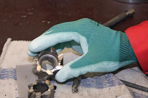 HONEYWELL Schnittschutzhandschuhe DumoCut 655 Gr.9 grün-blau/weiß EN 388 PSA II 10 PA HONEYWELL Schnittschutzhandschuhe DumoCut 655 Gr.9 grün-blau/weiß EN 388 PSA II 10 PA