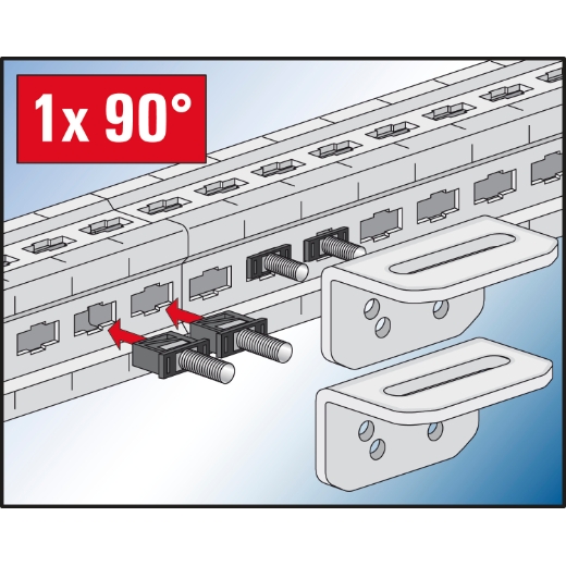 FISCHER L-Anschlusselement FMCE M12