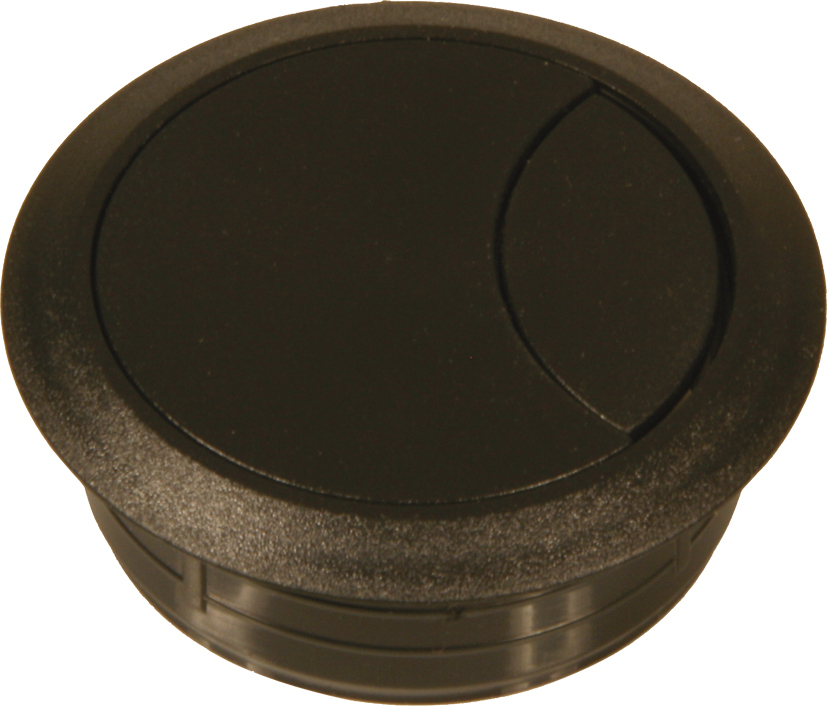 Veyhl Kabeldurchlass D: 80mm schwarz