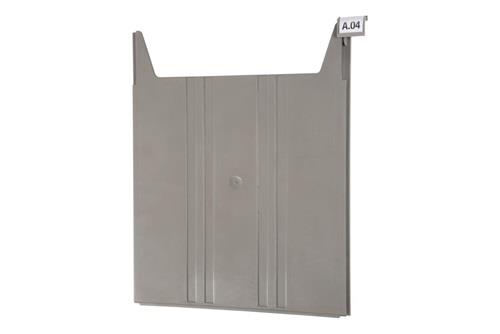 EICHNER Wandsortierer BIG Anbaumodul hellgrau B262xT42xH302mm EICHNER