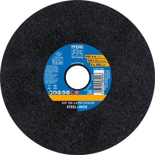PFERD TOOLS Trennscheibe PSF STEELOX D150x1,6mm ger.INOX Bohr.22,23mm PFERD