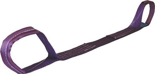 TECWERK Hebeband DIN EN 1492-1 L.1m violett Tragf.einf.1000kg TECWERK
