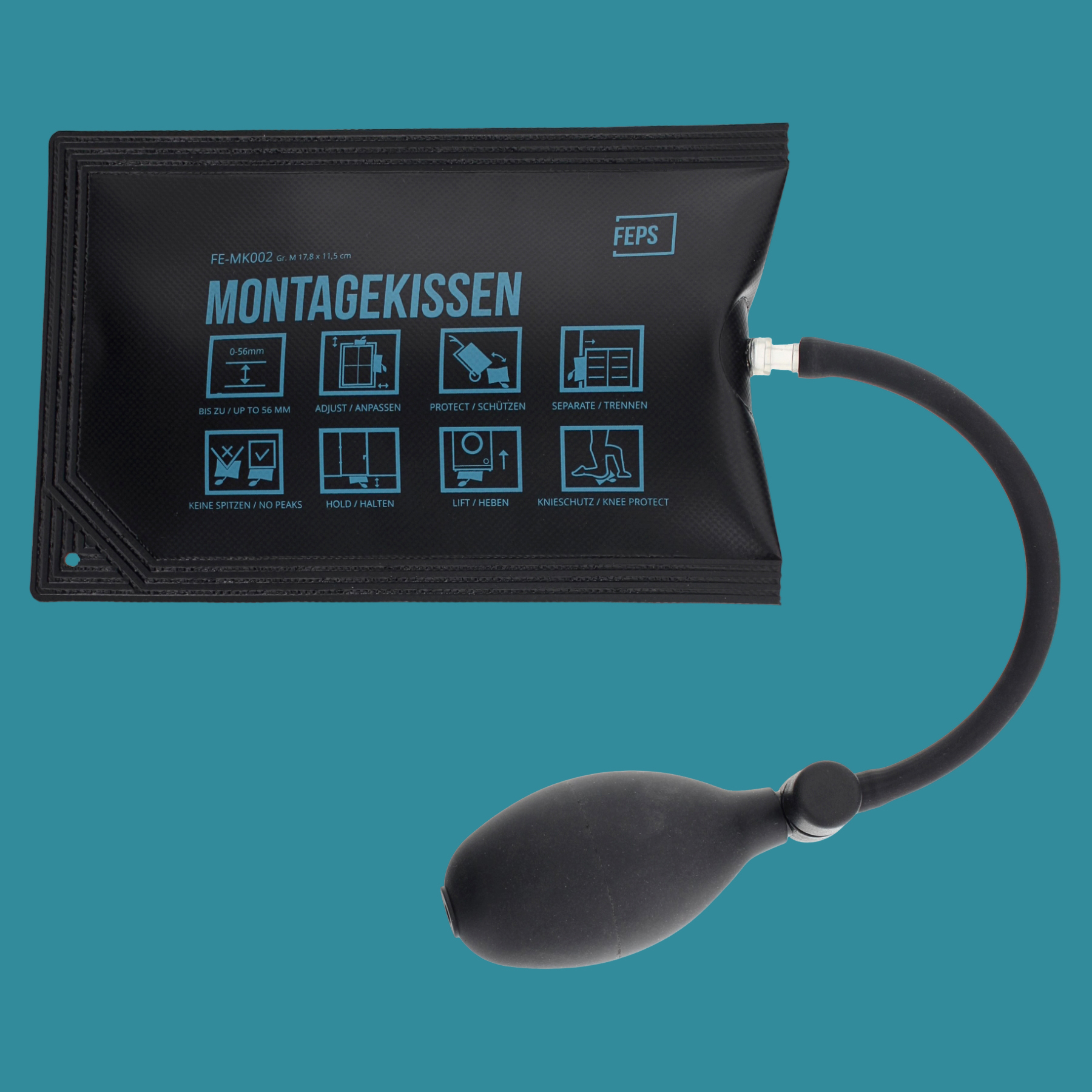 FEPS Tool Montagekissen Gr. M 17,8x11,5 FE-MK002 schwarz FEPS Tool Montagekissen Gr. M 17,8x11,5 FE-MK002 schwarz