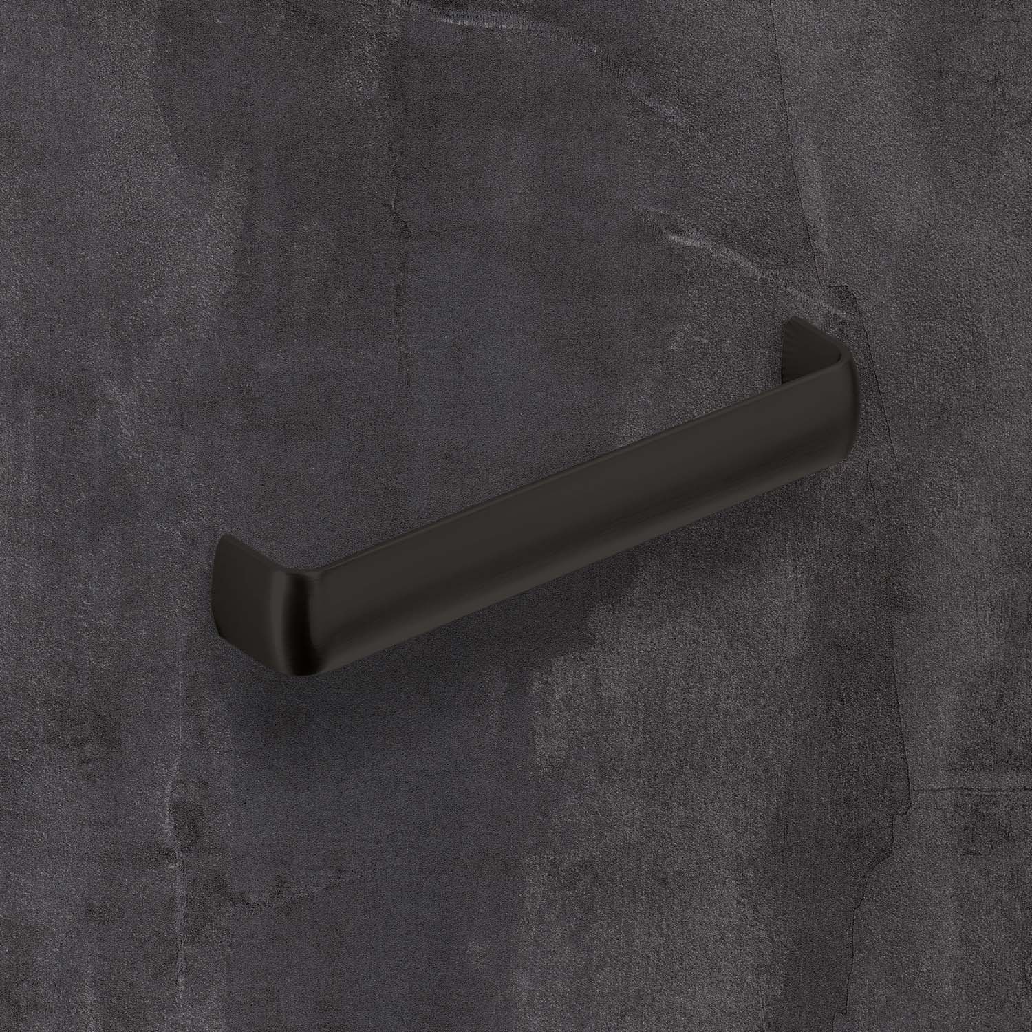 HETTICH Griff Belna, Bohrabstand 128 mm, L 135 mm, B 22 mm, H 29 mm, Schwarz matt, 9345373