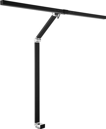Nordwest Schreibtischleuchte Alu/KU schwarz H.720mm m.Tischklemme m.LED
