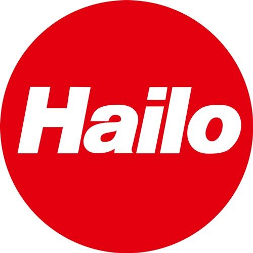 HAILO Abfallbehälter H763xB339xT260mm 52l weiss HAILO