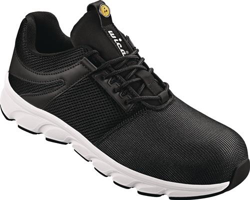 WICA Sicherheitsschuh Lanzo Gr.40 W.10,5 schwarz S1P SRA ESD EN20345 Textil WICA