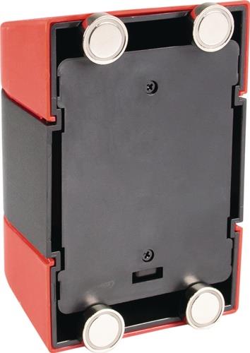 EICHNER Gurtkassette rot f.Gurt-L.4,6m rot/schwarz beids.magn.