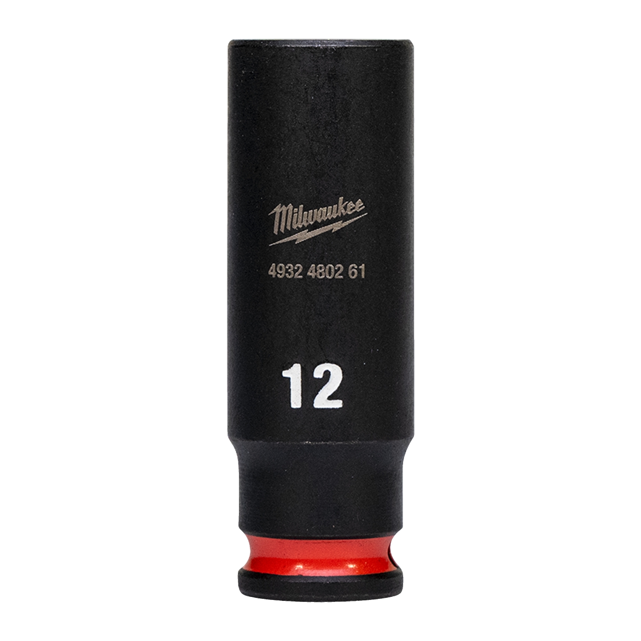 MILWAUKEE 12 x 50 mm SHOCKWAVE Schlagnuss 1/4" lang