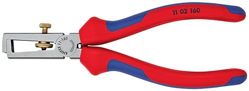 KNIPEX Abisolierzange L.160mm pol.Mehrkomp.-Hüllen m.Öffnungsf.KNIPEX