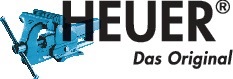 HEUER Parallelschraubstock HEUER Front Backen-B.160mm Spann-W.225mm auswechselb.Backen