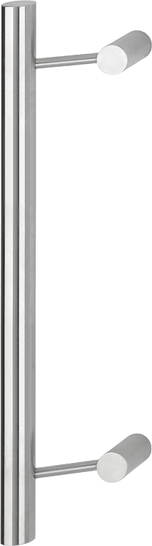 HOPPE    BA 350 mm L   Edelstahl Objekttür, Haustür edelstahl matt