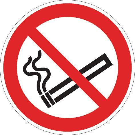 PROMAT Verbotszeichen ASR A1.3/DIN EN ISO 7010 Rauchen verboten Ku.
