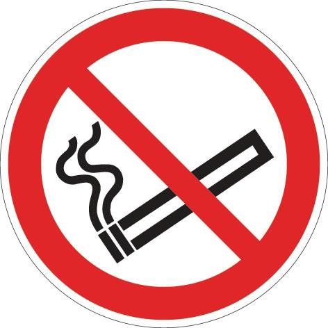 Nordwest Verbotszeichen ASR A1.3/DIN EN ISO 7010 Rauchen verboten Ku.