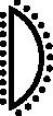 PFERD Diamanthandyfeile 215mm 12,5x3,8mm halbrd.D 126 PFERD