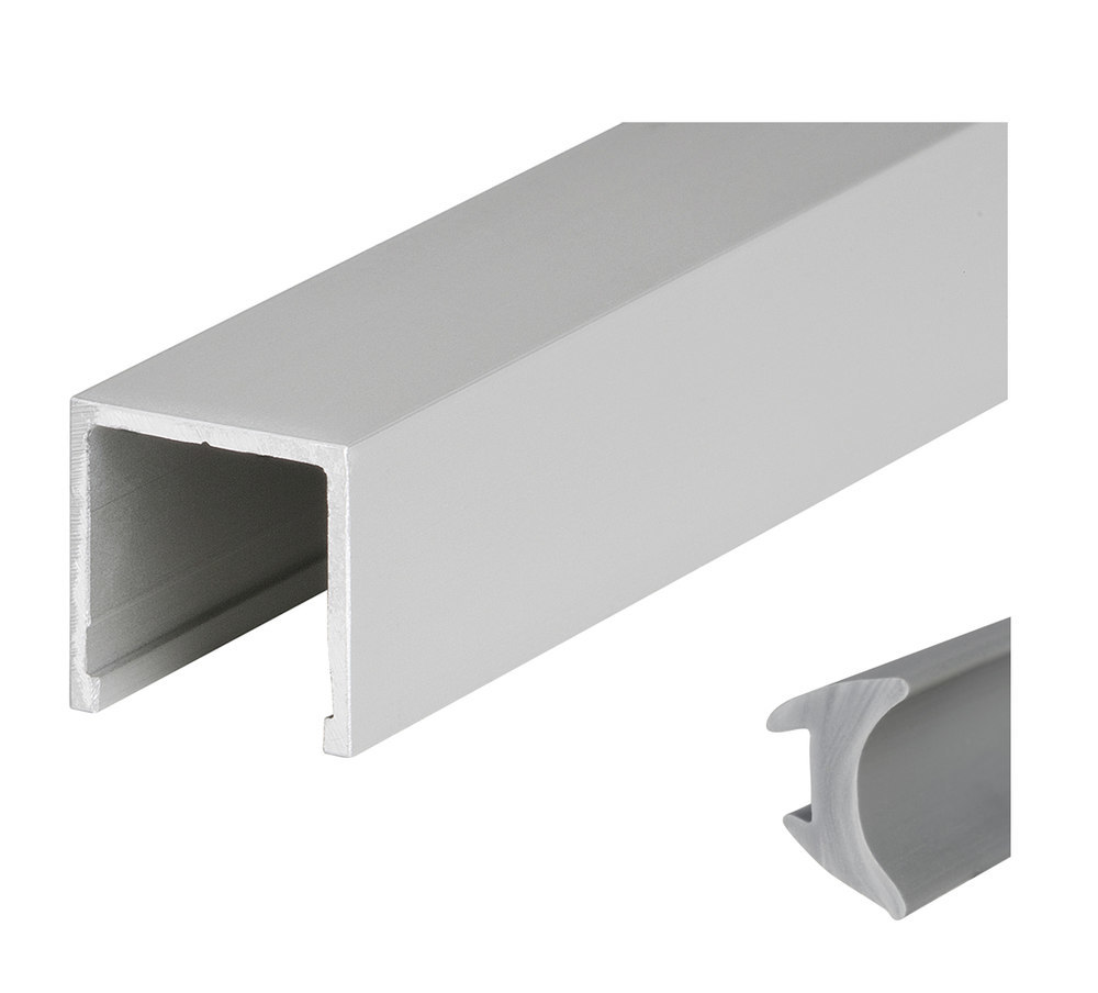 HERMAT Trennwand-Deckenprofil 6950, Aluminium