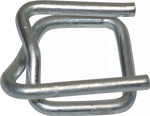 BANHOLZER Verschlussklemme B.25mm STA f.Komposit- u.Fadenstrukturbänder verz.500 St./Krt.