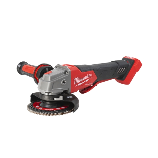 MILWAUKEE FUEL™ Einstellbarer Akku-Sicherheits-Winkelschleifer m. Bremse M18FSAGV115XPDB-0X