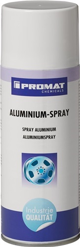PROMAT Aluminiumspray b.+300GradC (kurzzeitig) mattsilber 400 ml Spraydose