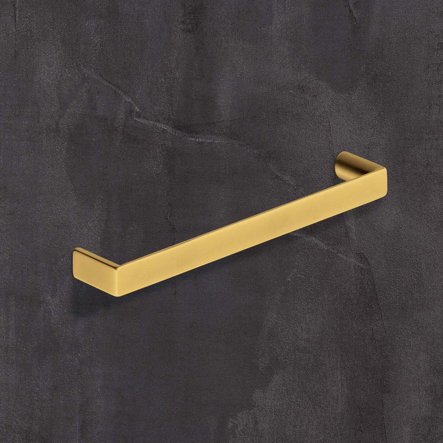 HETTICH Griff Baldone, Bohrabstand 160 mm, L 168 mm, B 11 mm, H 26 mm, Gold Optik matt gebürstet, 9347587