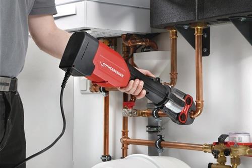 ROTHENBERGER Pressmaschine ROMAX 3000 AC Basic Set Kolbenkraft 32-34 kN 230V ROTHENBERGER