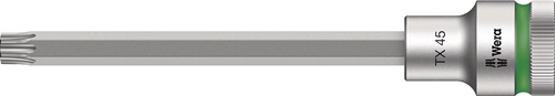 WERA Steckschlüsseleinsatz 8767 C HF TORX® 1/2 Zoll T45 L.140mm WERA WERA Steckschlüsseleinsatz 8767 C HF TORX® 1/2 Zoll T45 L.140mm WERA