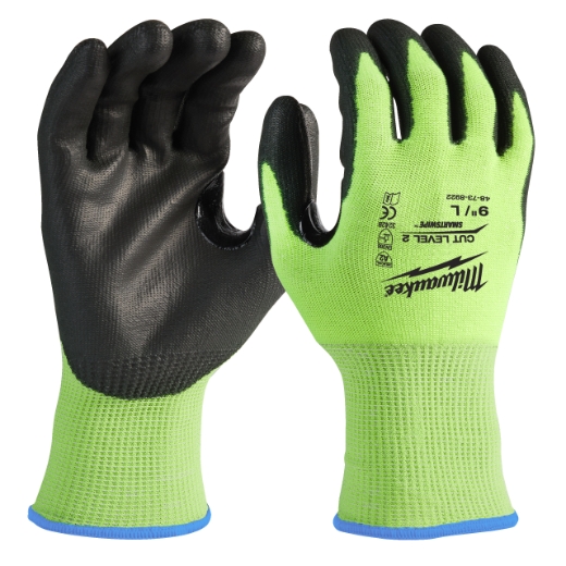MILWAUKEE Größe 7 (S) Hi-Vis Schnittschutzhandschuhe Klasse 2/B MILWAUKEE Größe 7 (S) Hi-Vis Schnittschutzhandschuhe Klasse 2/B