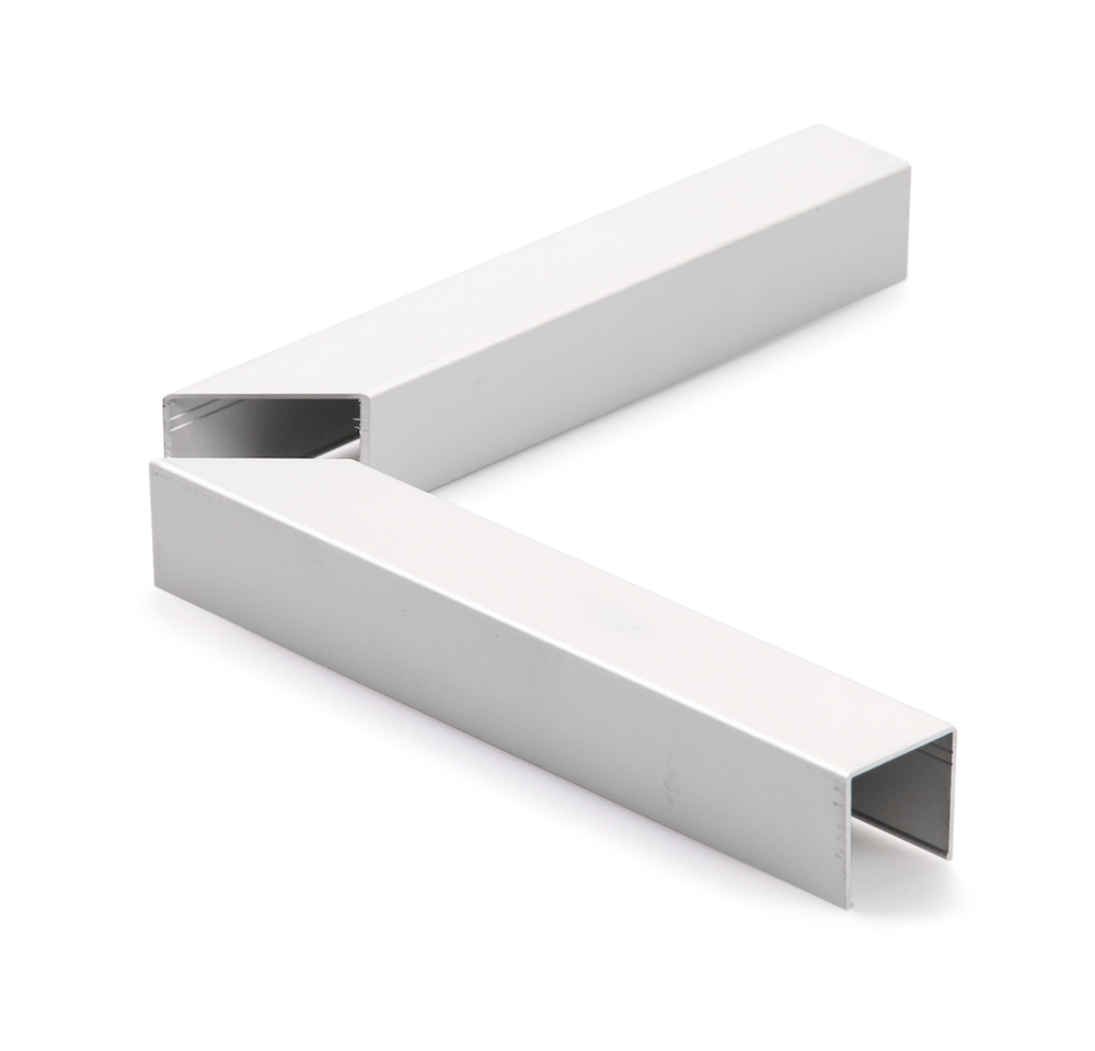GEZE Eckwinkelabdeckung OL320, Aluminium, 012560