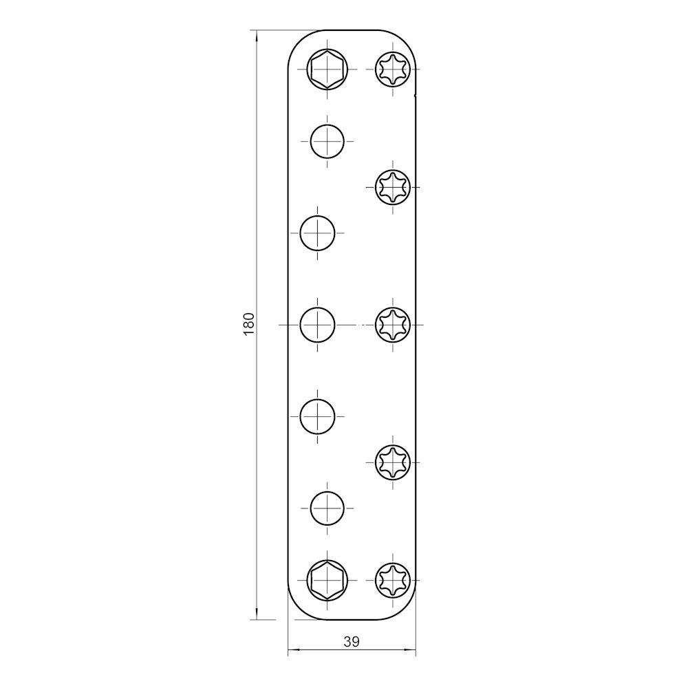 SIMONSWERK Abdeckplatte für Aufnahmeelement VARIANT® VX 7590