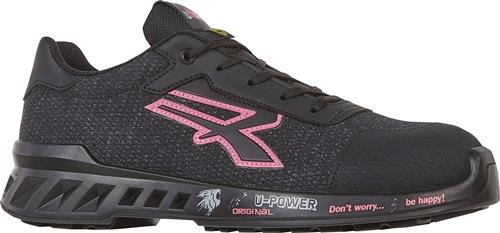 U.POWER Damensicherheitsschuh MICHELLE Gr.40 W.11 schwarz/rosa S1PS FO SR ESD