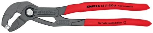 KNIPEX Federbandschellenzange Gesamt-L.250mm Kap.max.70mm Einstellungen 25