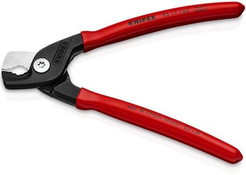 KNIPEX Kabelschere L.160mm Ku.-Überzug KNIPEX KNIPEX Kabelschere L.160mm Ku.-Überzug KNIPEX