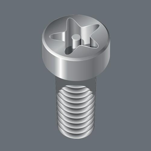 Schraubendreher 3251 Gr.T 20 Klingen-L.100mm VDE isol.slim Fix WIHA