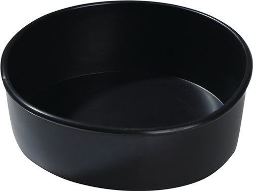 Nordwest Gipsbecher H.50mm D.135mm zyl.Gum.schwarz