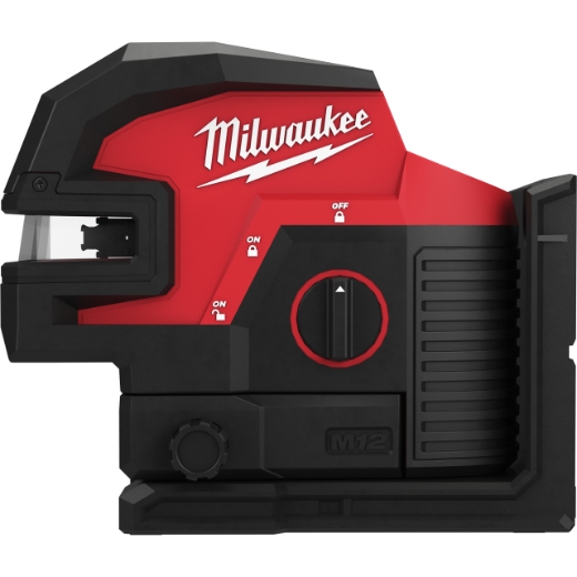 MILWAUKEE M12™ Akku-Kreuzlinienlaser M12CLL4P-0C