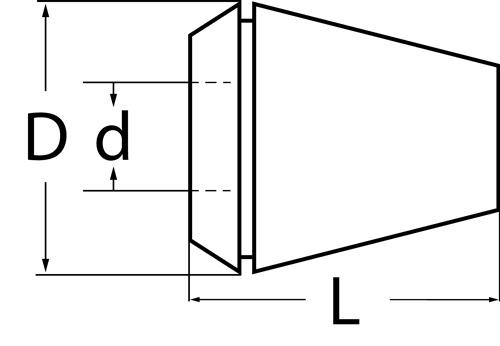 TECWERK Spannzange ER32-GB Spann-D.4,5mm 4-KT.3,4mm TECWERK