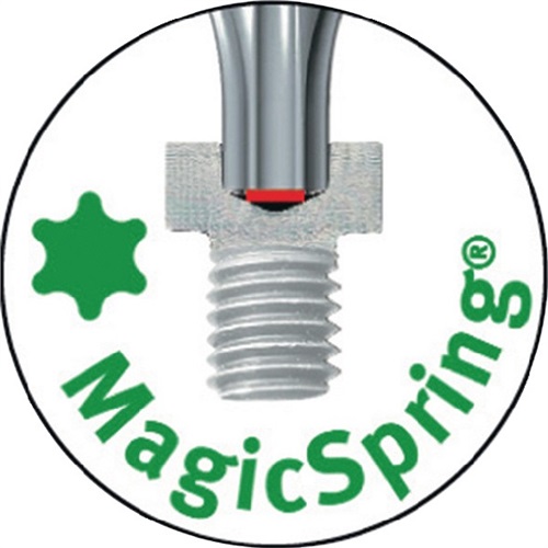 WIHA Schraubendrehersatz MagicSpring 362R K6 SO 6-tlg.TORX® Mehrkomponentengriffen