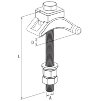 FISCHER Trägerklammer FMBC M12 FISCHER Trägerklammer FMBC M12
