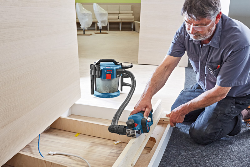 BOSCH Akku-Hobel GHO 12V-20, Solo Version, L-BOXX