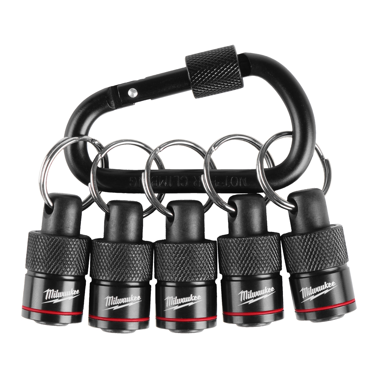 MILWAUKEE 10-teilig PH/PZ/TX SHOCKWAVE Carabiner-Set 1