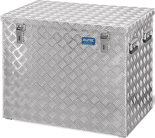 ALUTEC Transportbox Außen-L772xB525xH645mm 234l Alu.Riffelblech