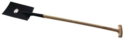 KRUMPHOLZ Rohrdüllspaten Blattmaß 275x180mm Gr.2 m.T-Stiel 850mm 1700g KRUMPHOLZ