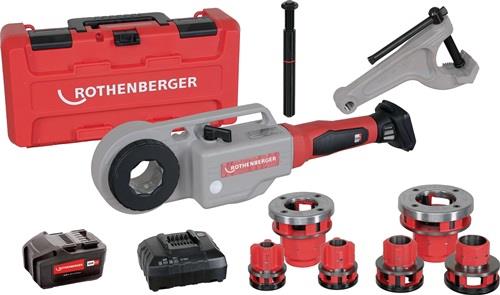 ROTHENBERGER Akku-Gew.-schneidmas. SUPERTRONIC®2000E CAS 13-60mm 58 U/min 1/2-2 Zoll 18V 4Ah