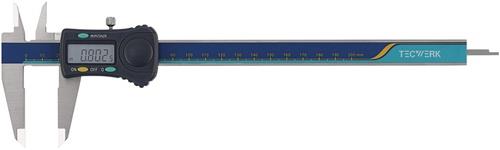 TECWERK Messschieber DIN 862 200mm dig.m.Schr.eck.TECWERK