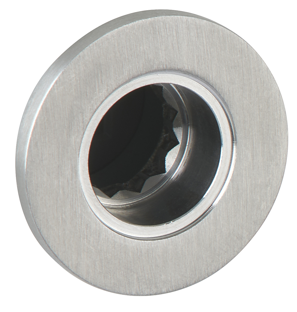 HERMAT Drückerrosette 2401, Edelstahl