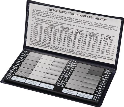 PROMAT Oberflächenvergl.-platte RUGOTEST Vergleichsber.0,05-12,5µm Platten 30St. PROMAT